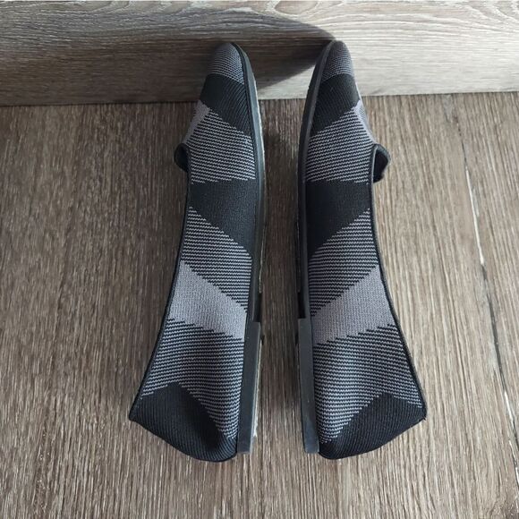 Skechers Cleo “Sherlock” Flats Black and Gray Size 7.5 - Picture 7 of 9